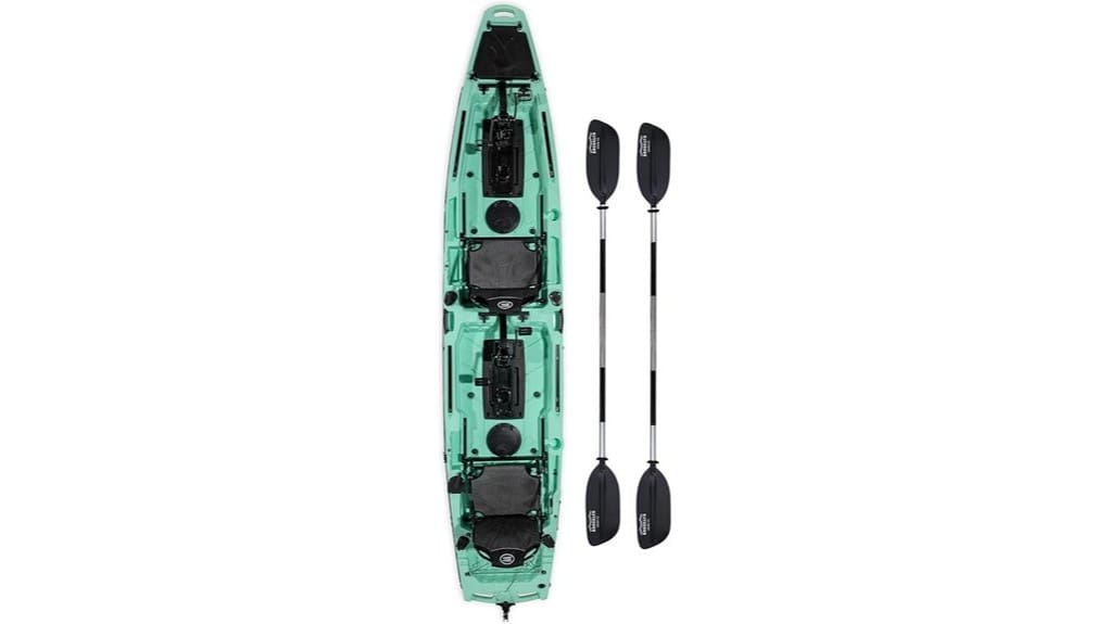 14 foot pro tandem pedal kayak