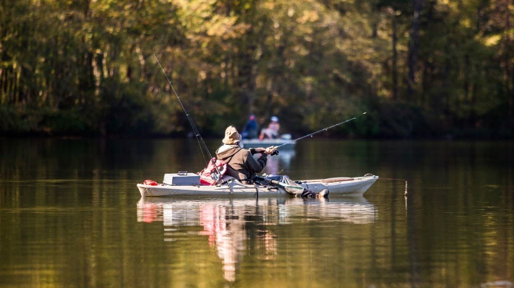 Fishing from a Kayak Opens Up a New World to Anglers