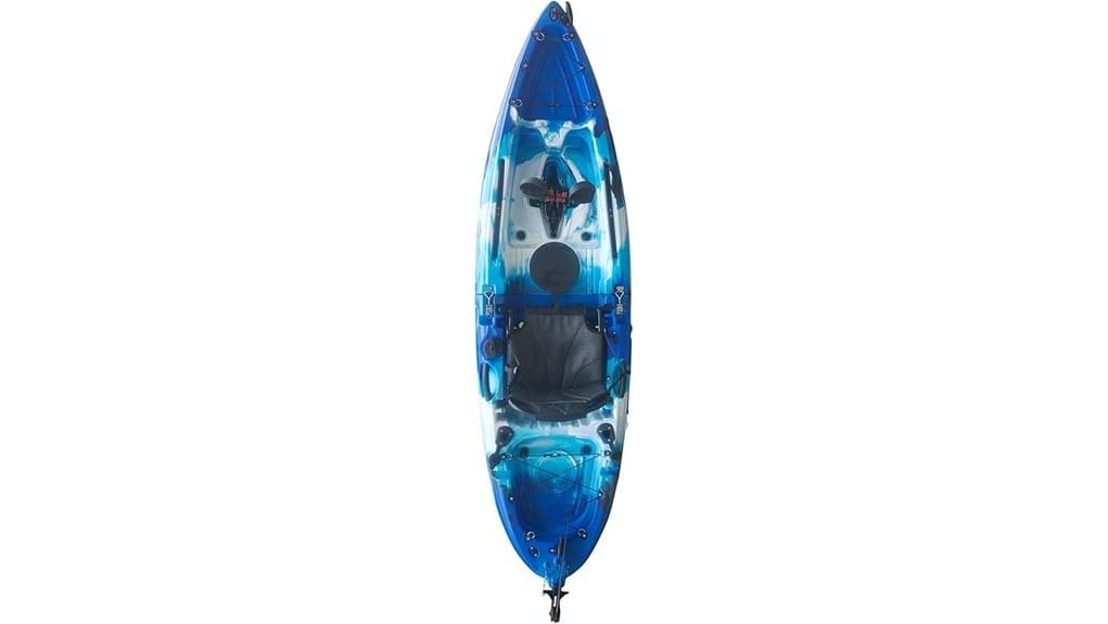 compact modular recreational touring kayak