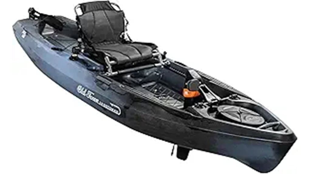 compact solo fishing kayak