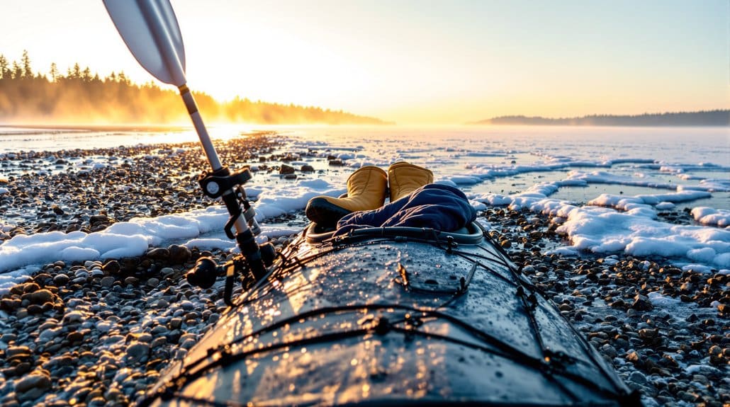 ice out transition to open water