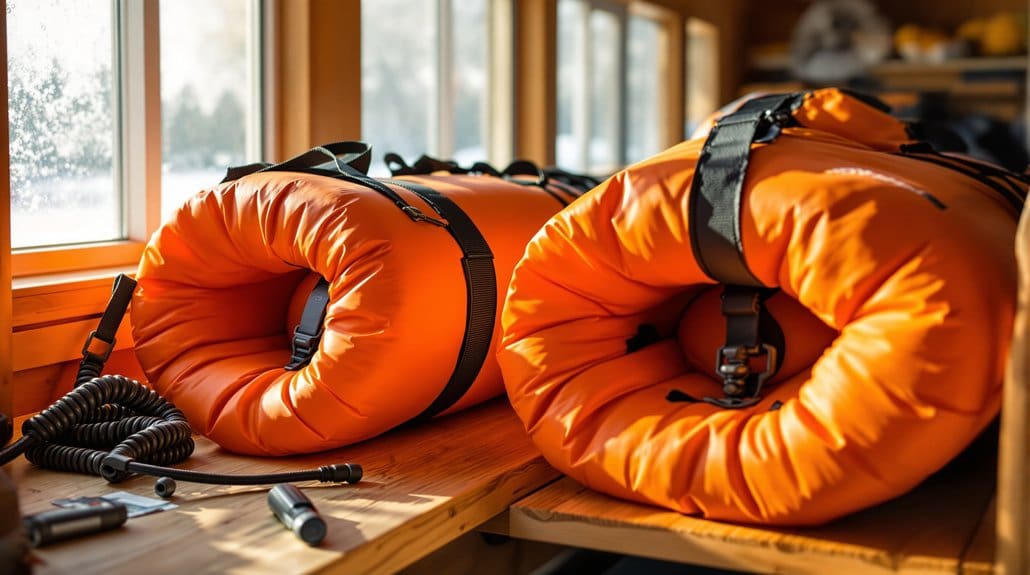 inflatable kayak winter storage
