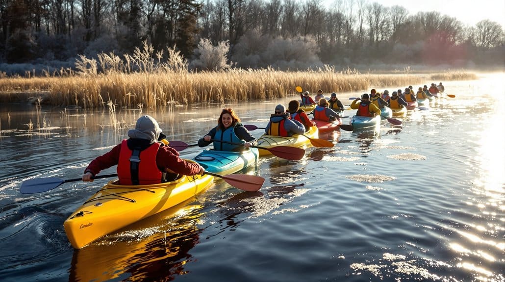 kickoff group paddle and checklist