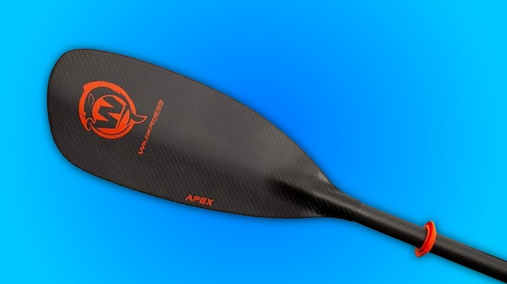lightweight carbon paddle for anglers