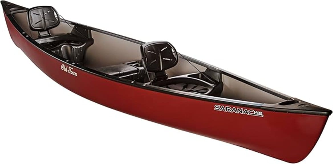 lightweight family recreational canoe