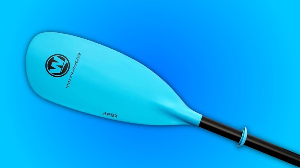lightweight fiberglass touring paddle