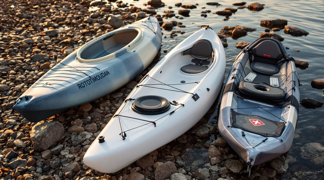 material specific kayak tradeoffs
