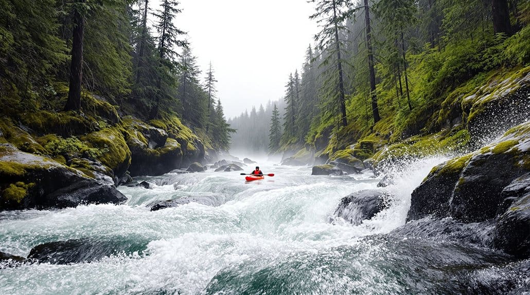 pacific northwest winter whitewater