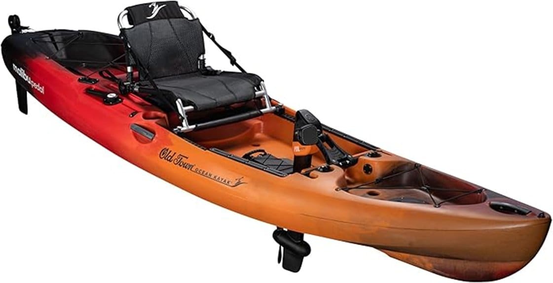 sit on top pedal kayak