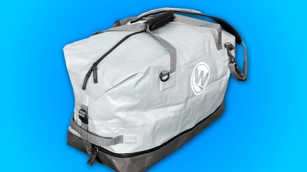spacious waterproof kayak gear bag