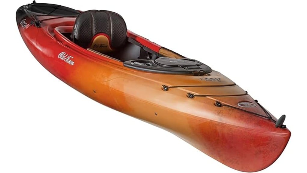 stable comfortable recreational solo kayak