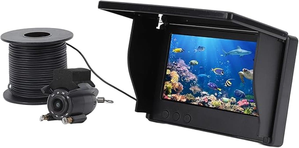 1080p hd underwater fishing camera