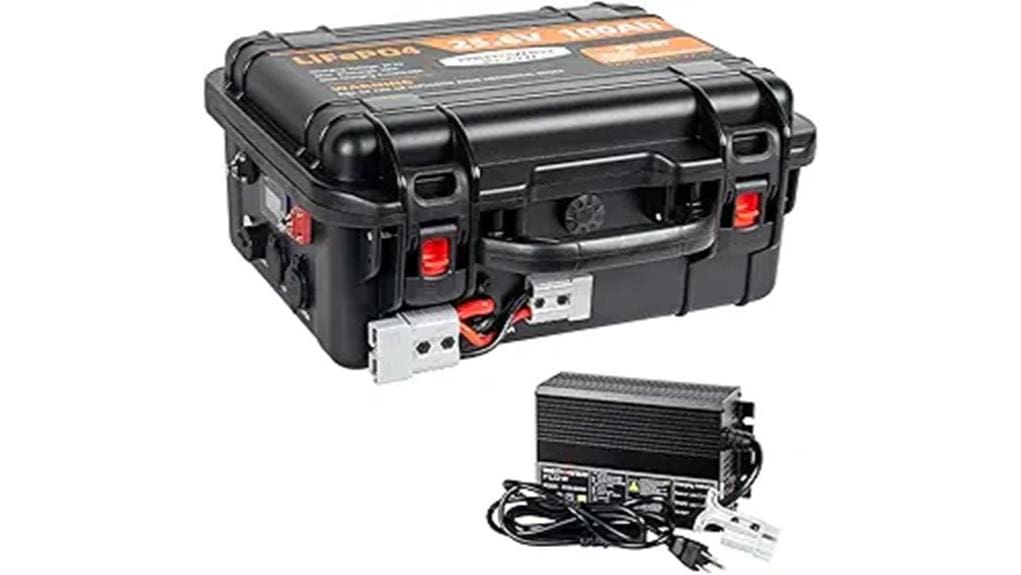 24v 100ah lifepo4 deep cycle