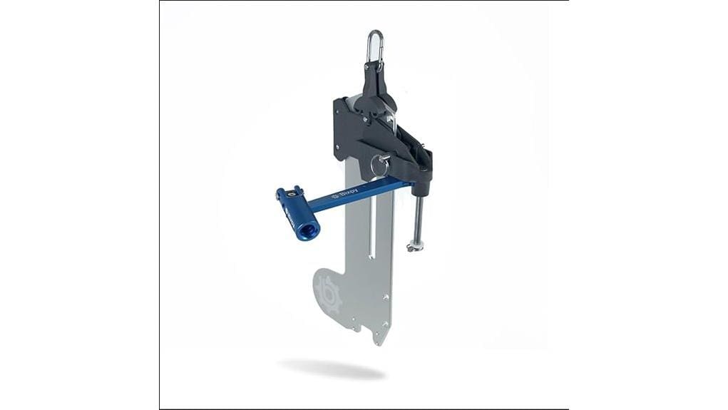 adjustable kayak rudder system