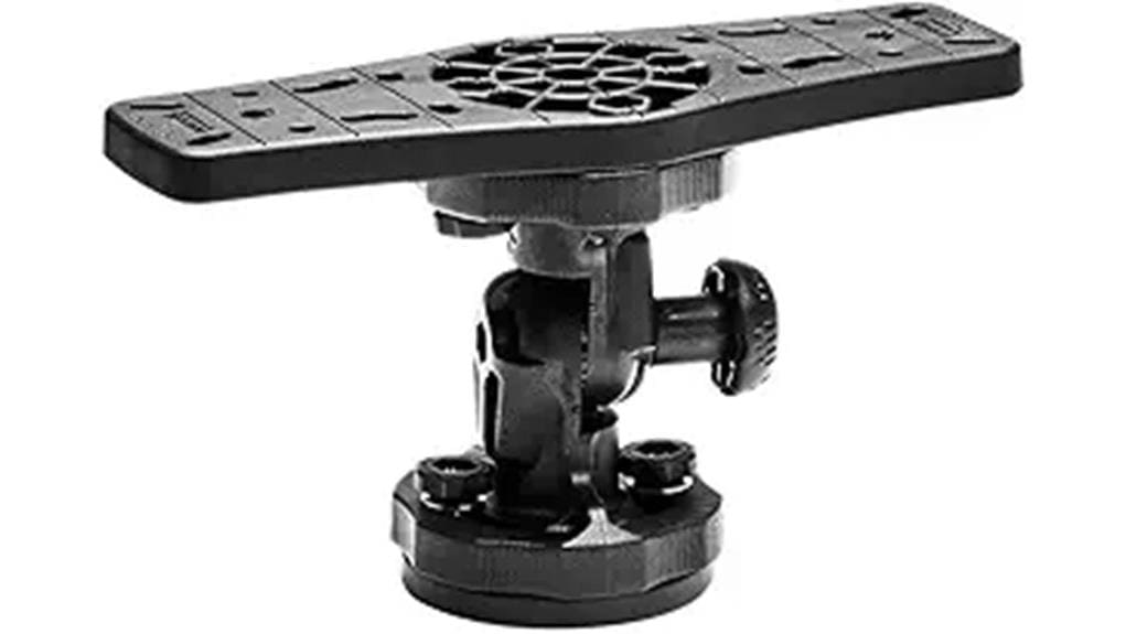 adjustable railblaza hexx fishfinder mount