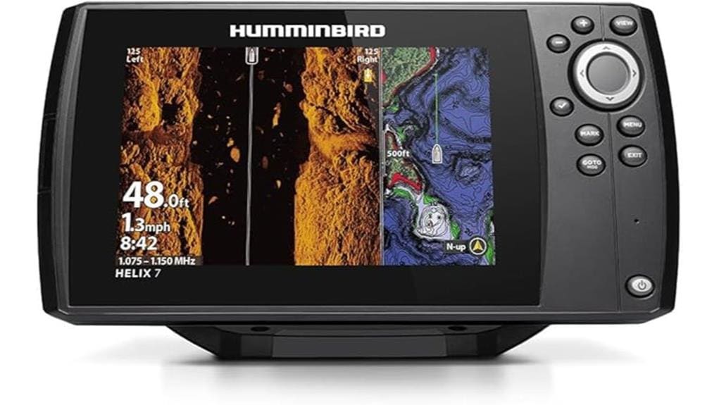 advanced touchscreen sonar gps