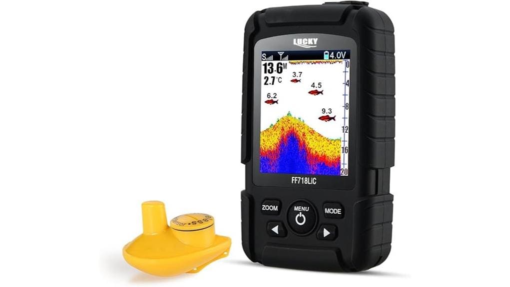affordable compact wireless sonar detector