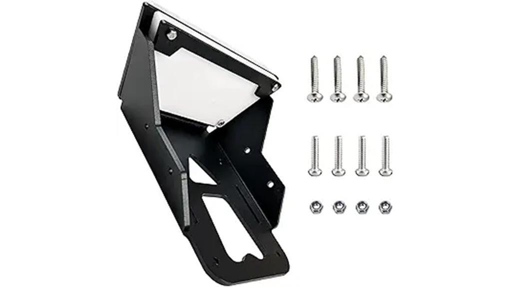 aluminium kayak transom mount