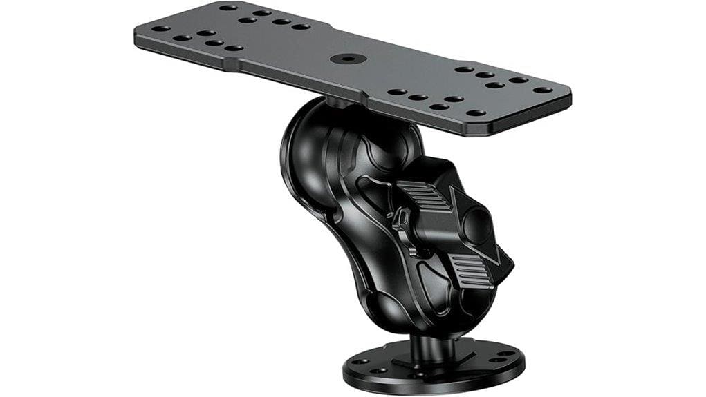 aluminum alloy fishfinder mount
