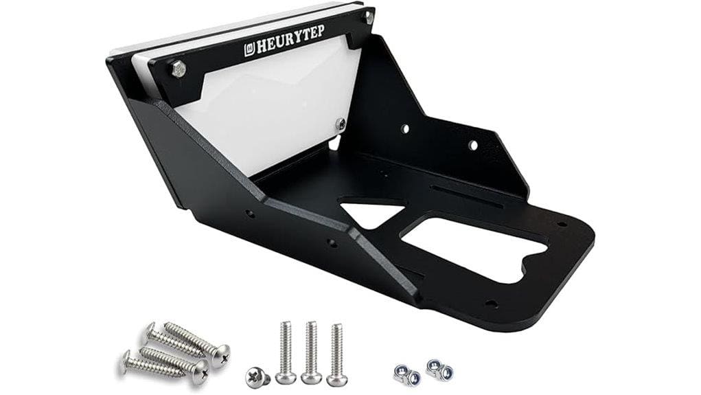 aluminum kayak transom motor mount