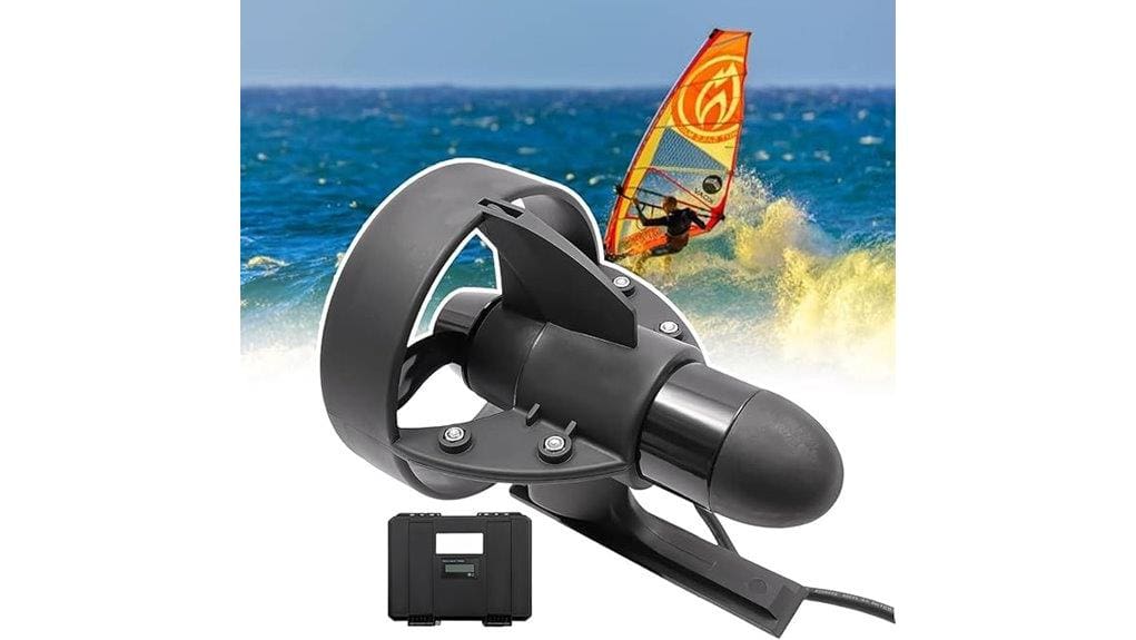 compact 216w electric underwater thruster