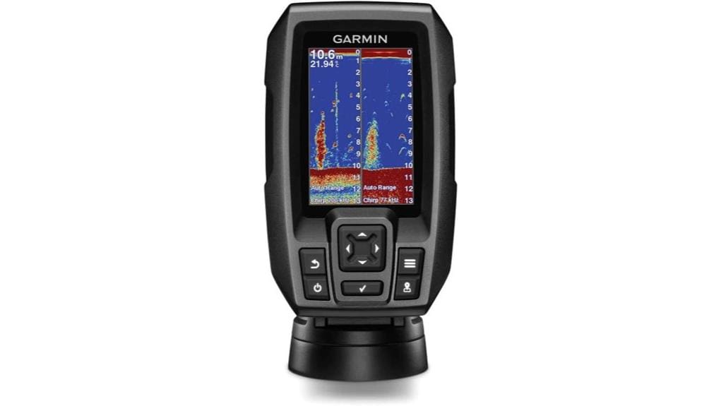compact chirp fishfinder review