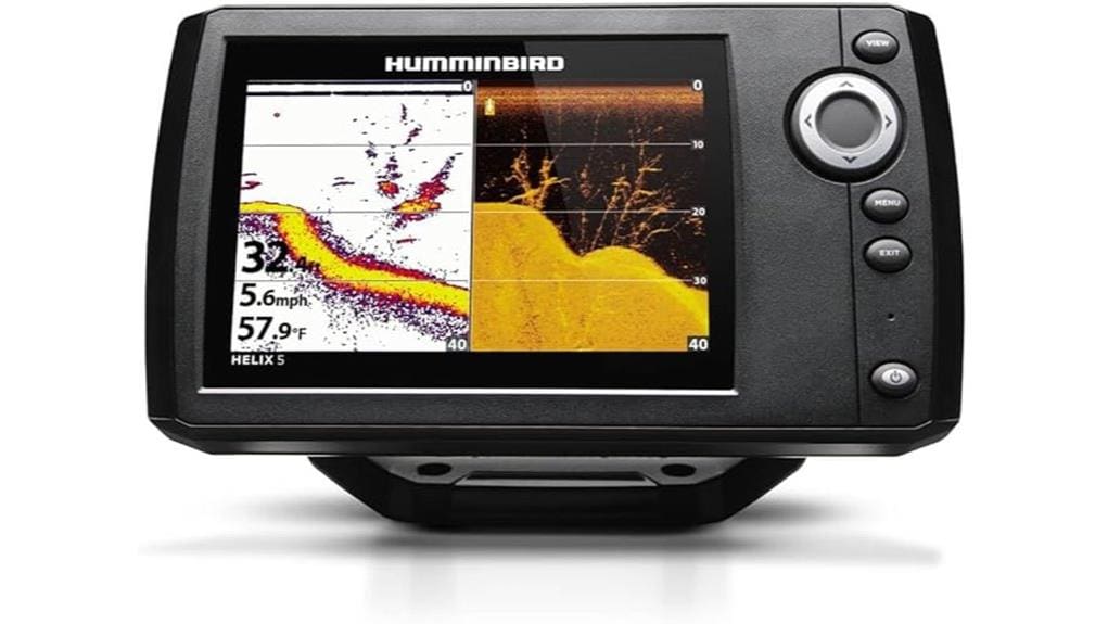 compact humminbird helix5 performance