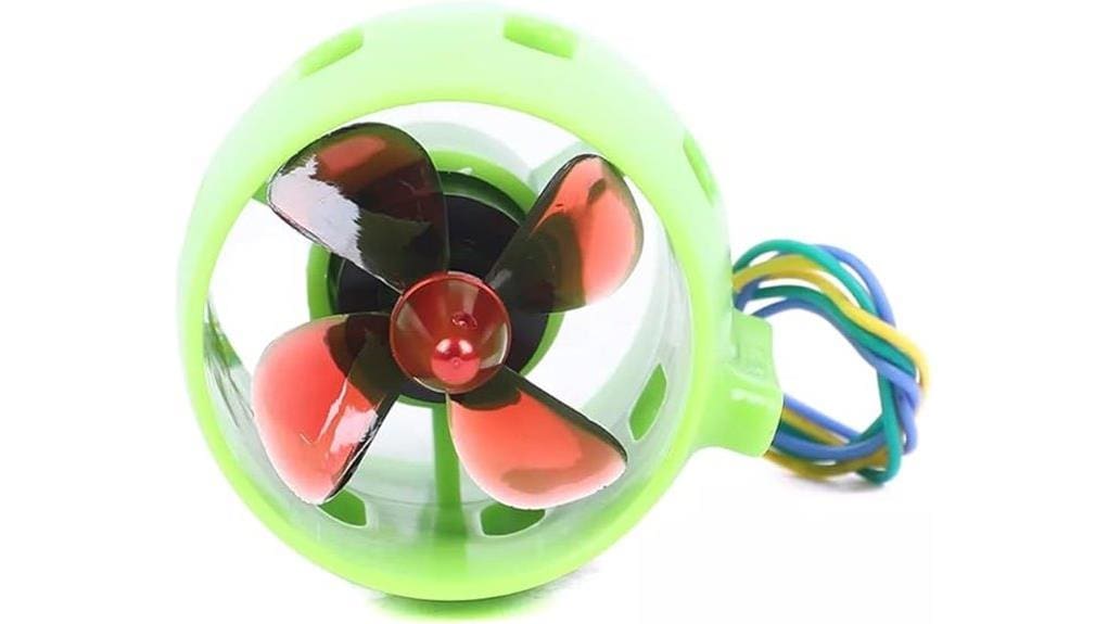 compact waterproof variable voltage thruster