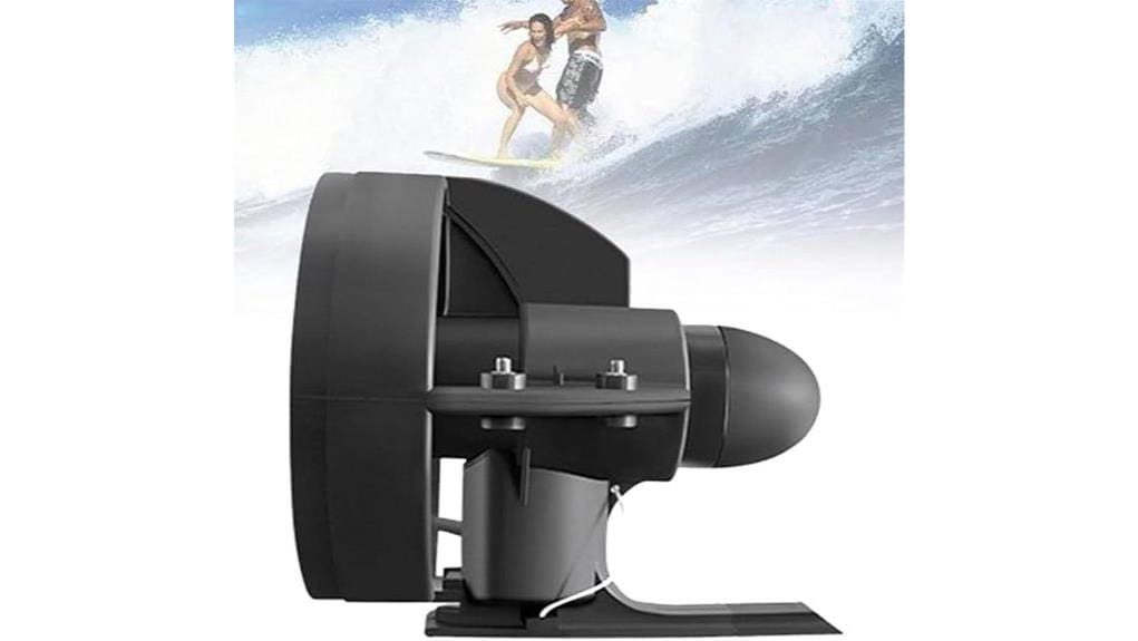electric motorized fin thruster
