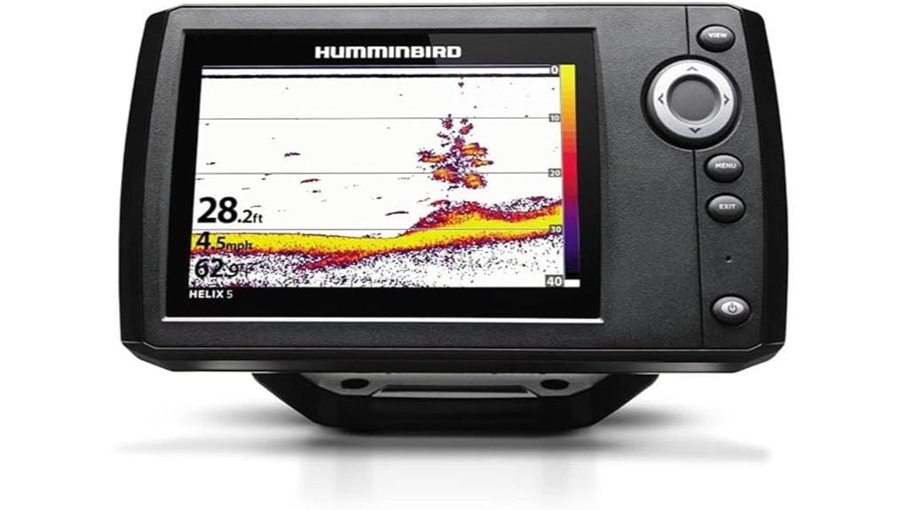 fishfinder model helix 5