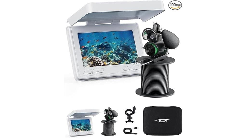 fourq underwater fishing camera