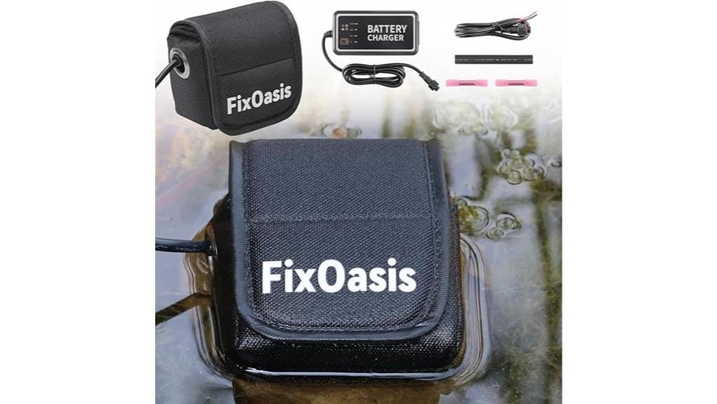 high capacity fishfinder battery kit