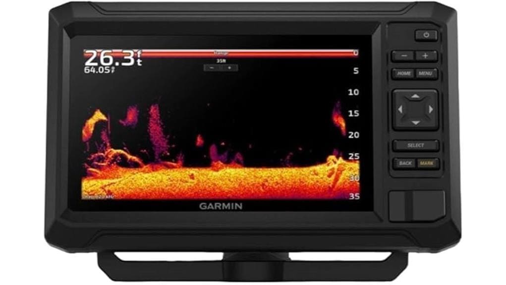 high resolution fishfinder with gps