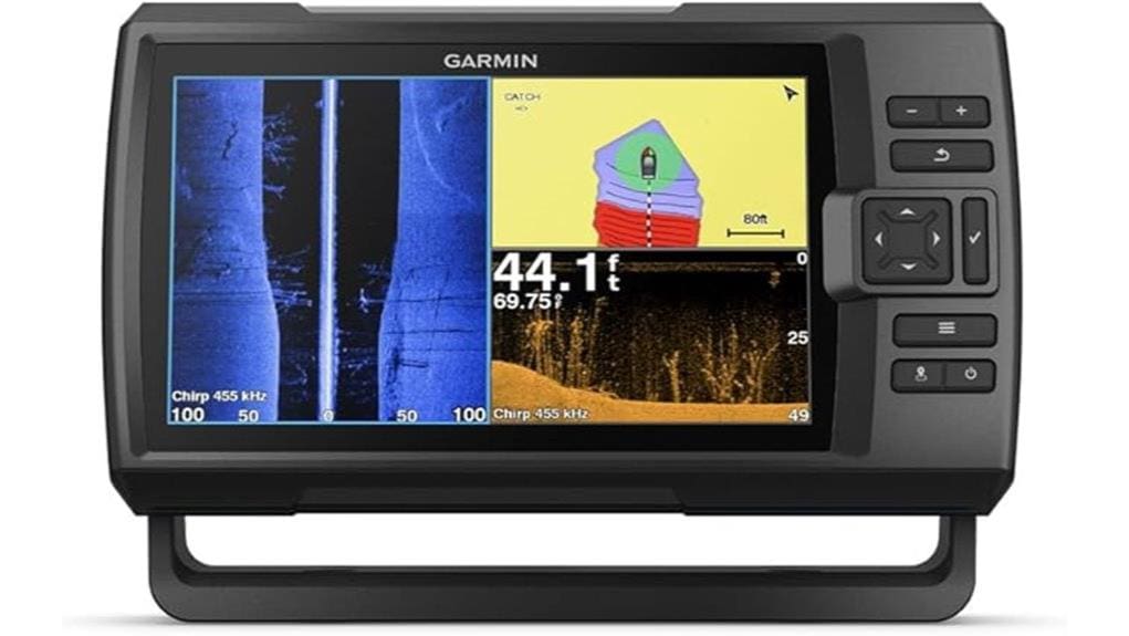 high resolution sonar fishfinder system