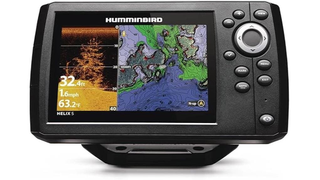 humminbird helix 5 chirp gps