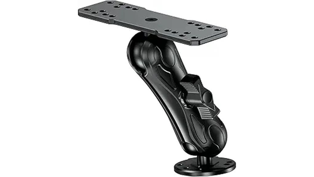 lightweight durable fishfinder bracket