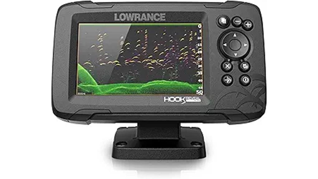 lowrance hook reveal splitshot