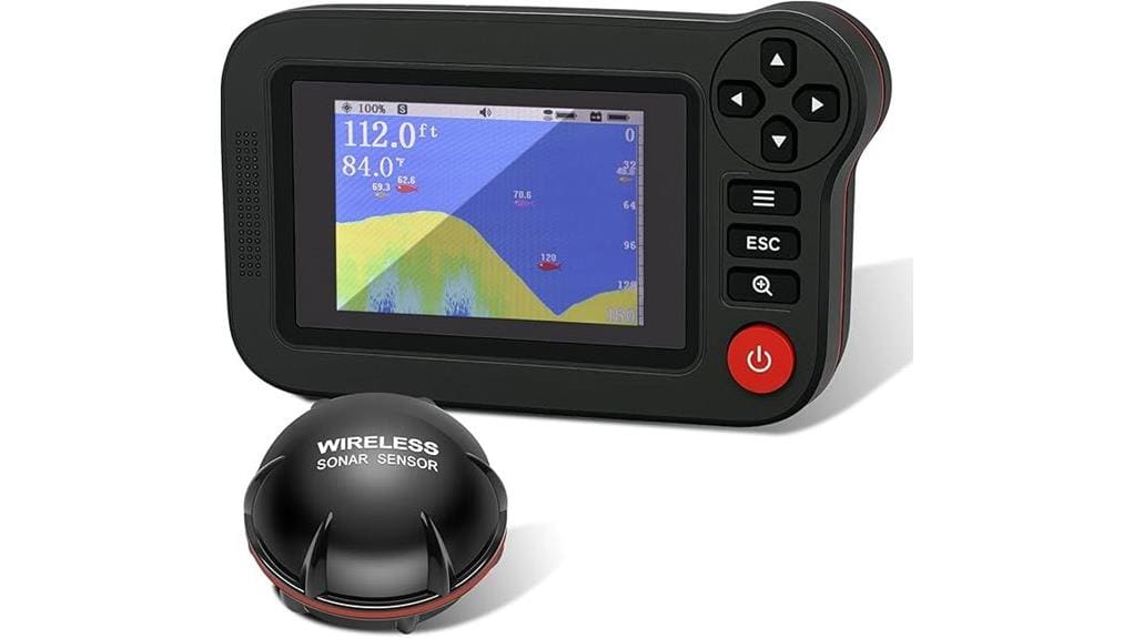 portable rechargeable fish finder