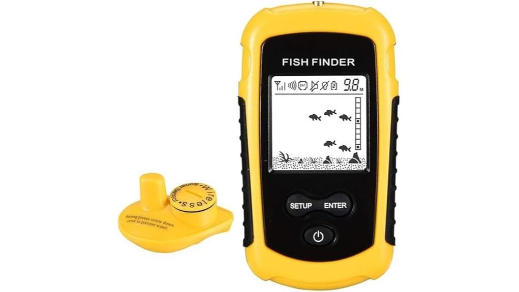 portable sonar fish finder