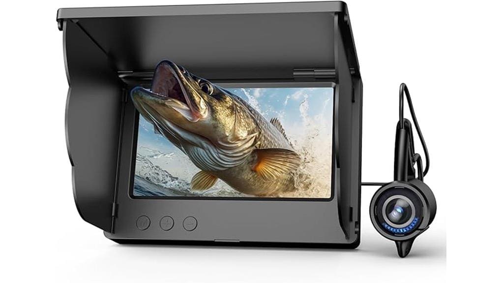 portable submersible fish finder