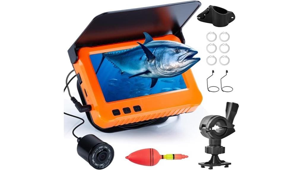 real time underwater fishing camera