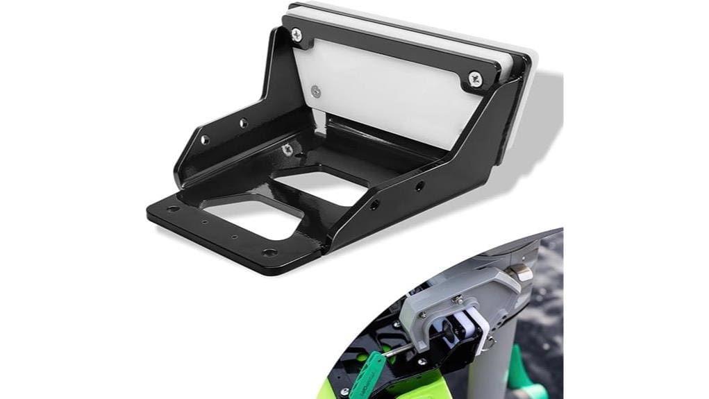 transom trolling motor kayak mount