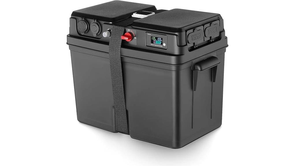 trolling motor battery enclosure