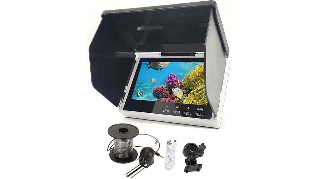 underwater 5 inch fishing camera