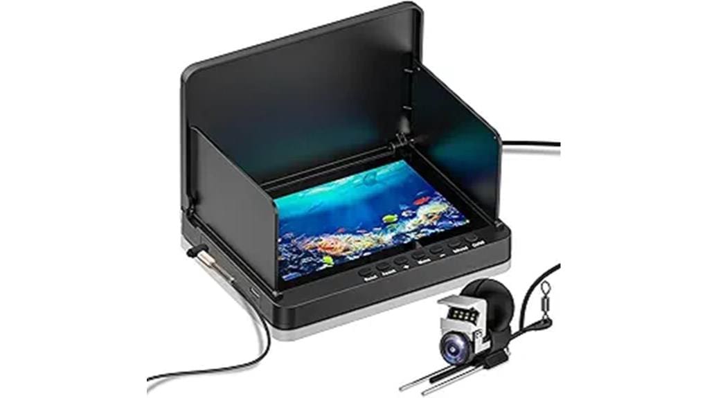 underwater 5 inch ips camera