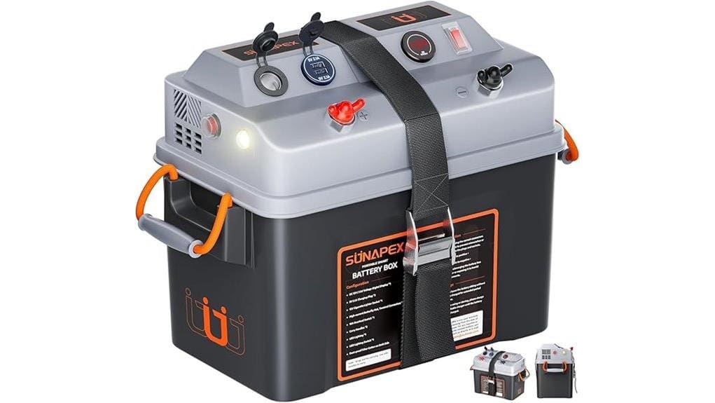 versatile 12v 24v smart battery