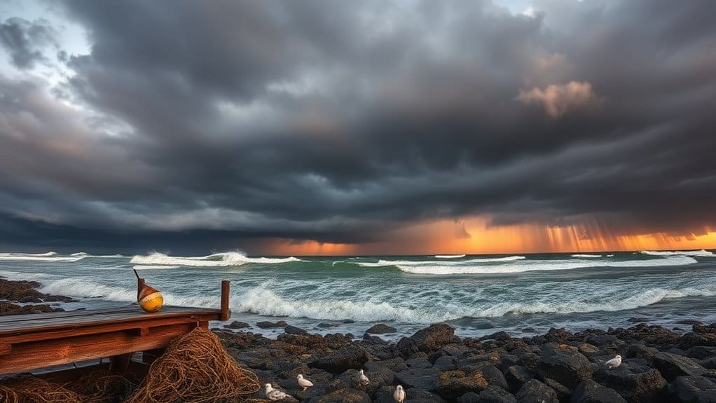 coastal weather hazard indicators