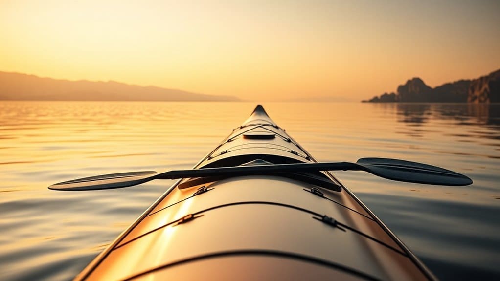 long distance touring kayak features