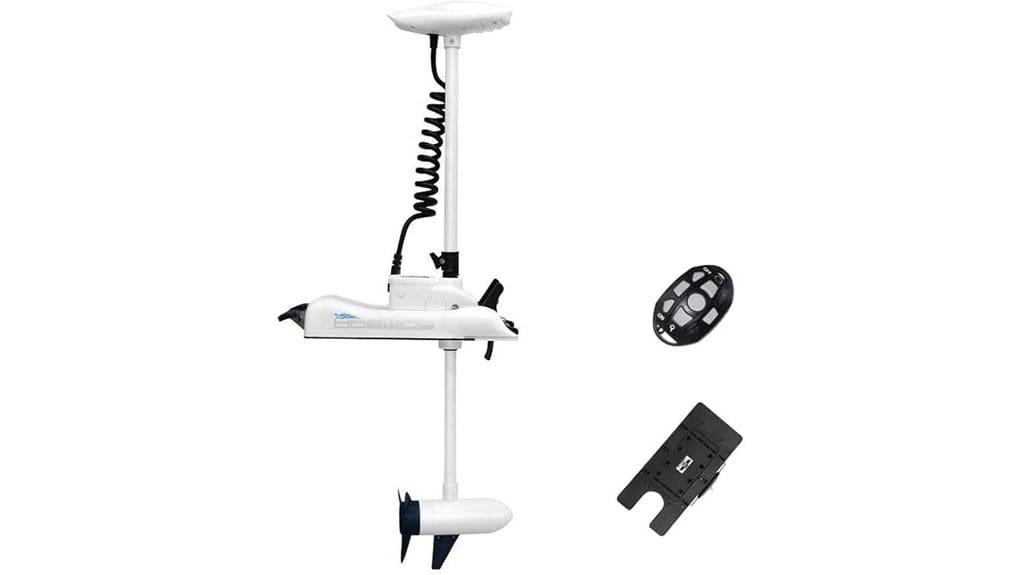 aquos haswing caymanb bow mount trolling