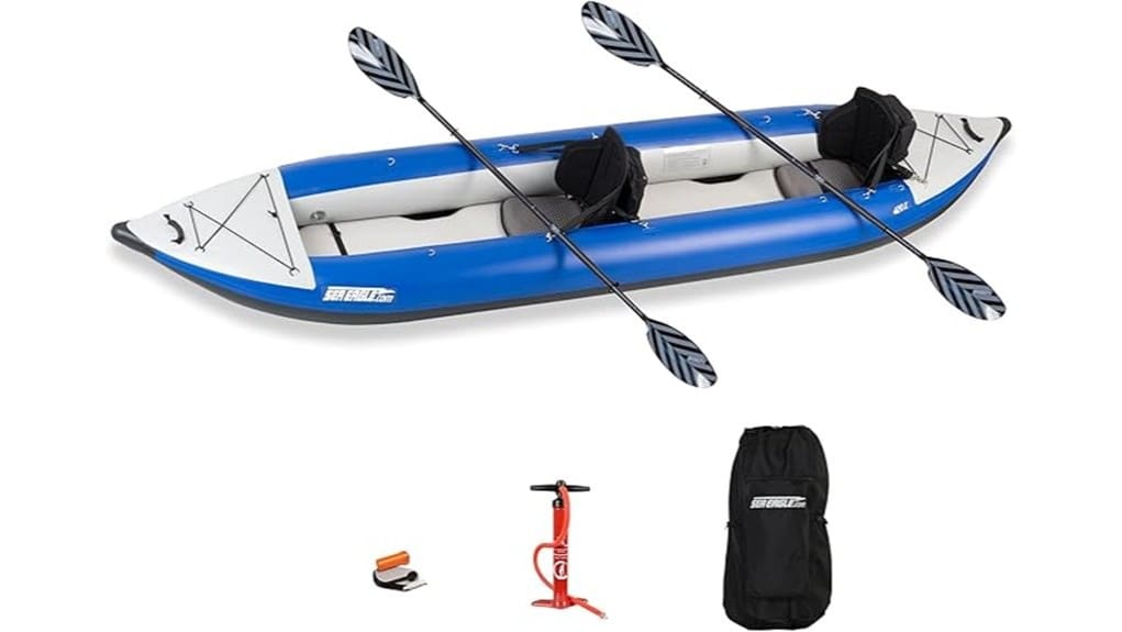 lightweight stable inflatable kayak